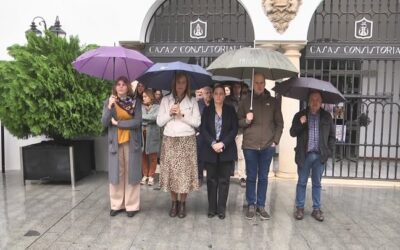 Minuto de silencio con motivo de la pérdida de vidas…