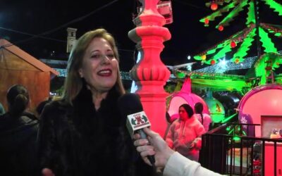 Osuna inauguró su alumbrado navideño